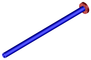 Eduction Tube 3" x 3 1/2"
