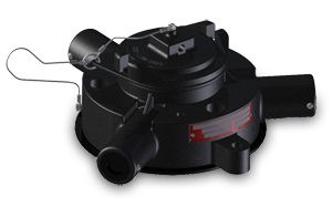 Noryl Quick Inspect Safety Vent, Viton A Gaskets, No Surge Protector, For use with Stainless Steel Rupture Disk
