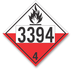 Placard Spont. Combustible #3394