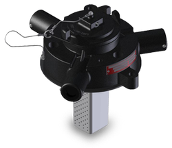 Noryl Quick Inspect Safety Vent, Black EPDM Gaskets, Stainless Steel Surge Protector