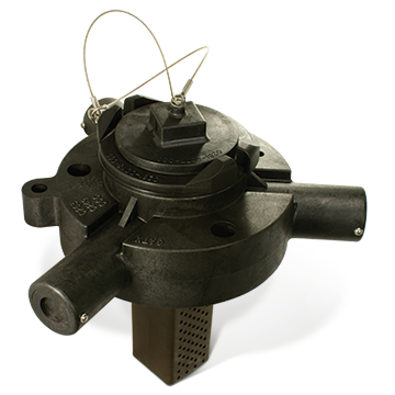 Noryl Quick Inspect Safety Vent, Buna-N Gaskets, Ryton Surge Protector
