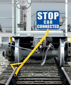Clamp-on Sign Holder