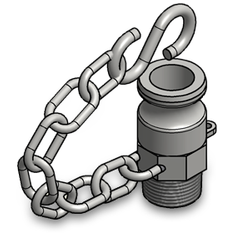 Quick Connect Adapter 1" Thread On