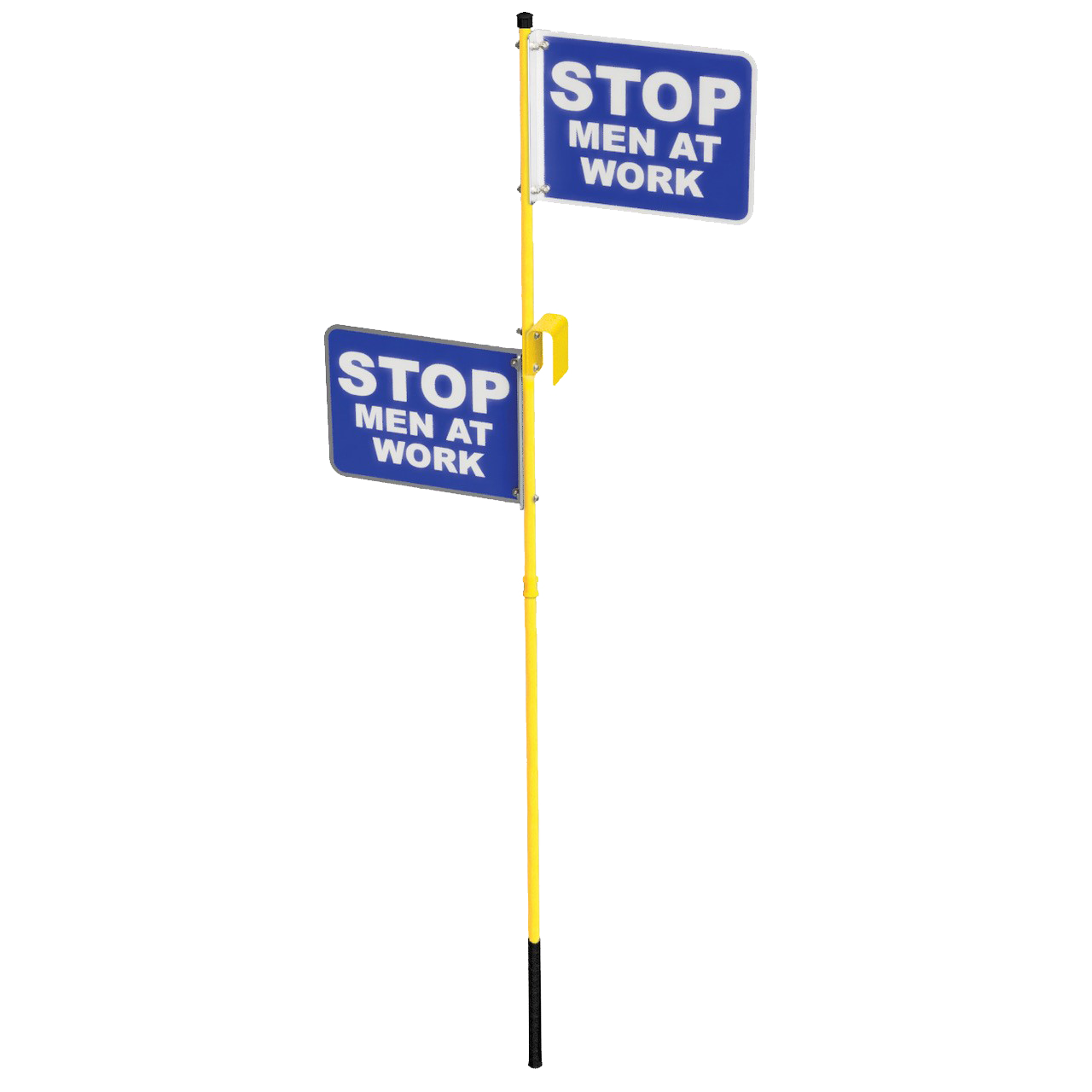 Locomotive Handrail Blue Flag Holder