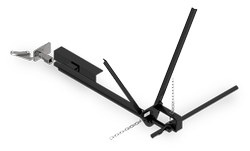 Safeguard™ BOV Operating System, Fits ARI Valve, Long (56"), Clockwise Handle Orientation, Weld on