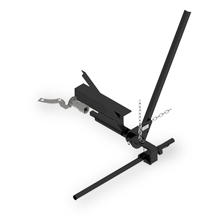 Safeguard™ BOV Operating System, Fits McKenzie UFPFR, Short (37"), Counterclockwise Handle Orientation, Weld on