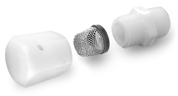 Vent Assy Ring 1/2 Plastic