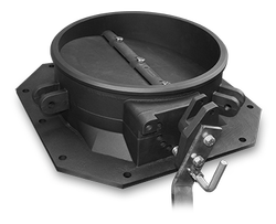 Carbon Black Butterfly Valve Without Cover