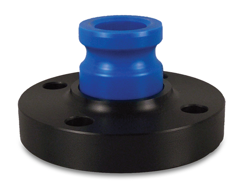 1-1/2 inch Quick Connect Flanged Adapter , UHMWPE